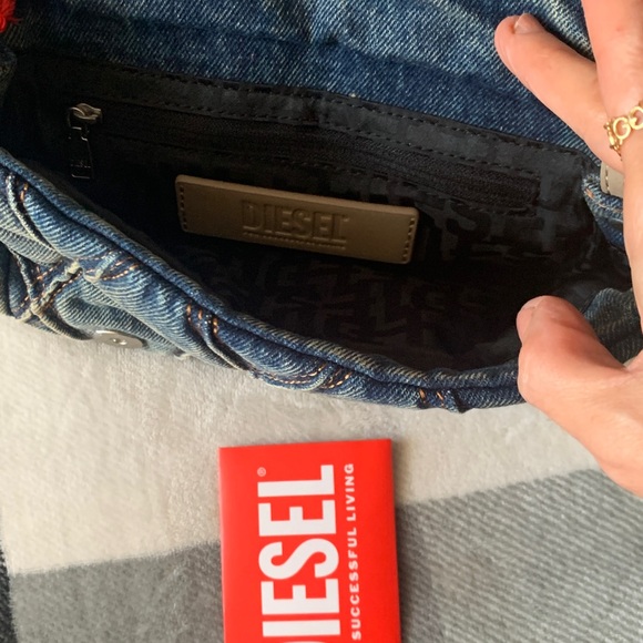 Diesel Blue Denim Women's Bag - Picture 5 of 6